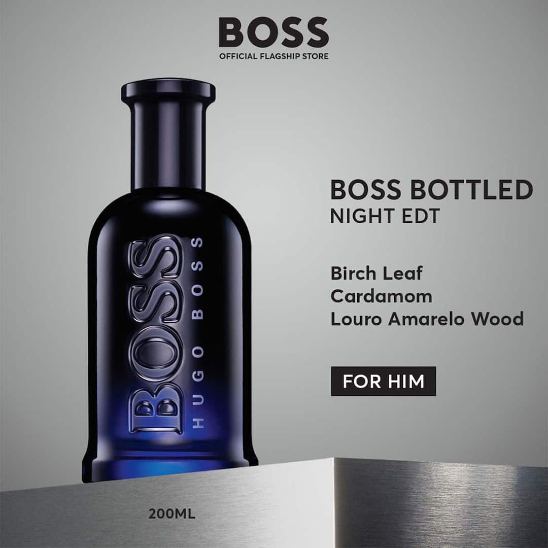 Hugoo Bosss Bottled Night Eau De Toilette (100ml)(AURA VELVET)