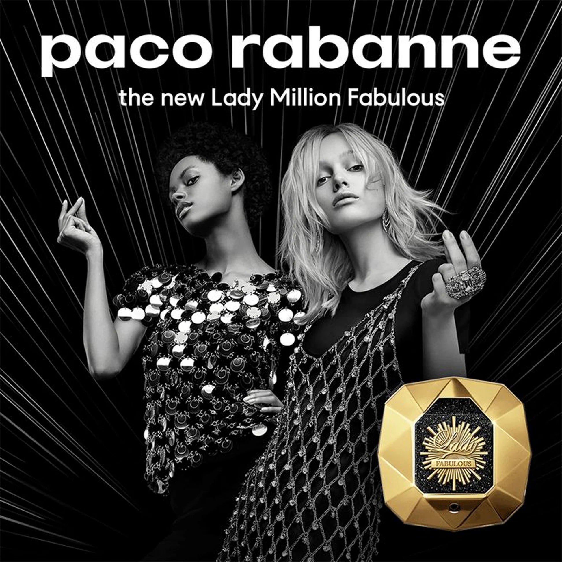 Lady Million Fabulous Eau de Parfum | 100ml (AURA VELVET)