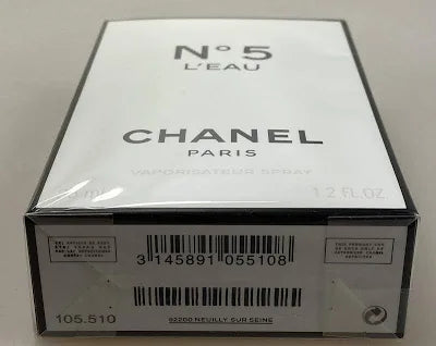 Chanell No 5 Eau De Toilette Spray 100ml (AURA VELVET)