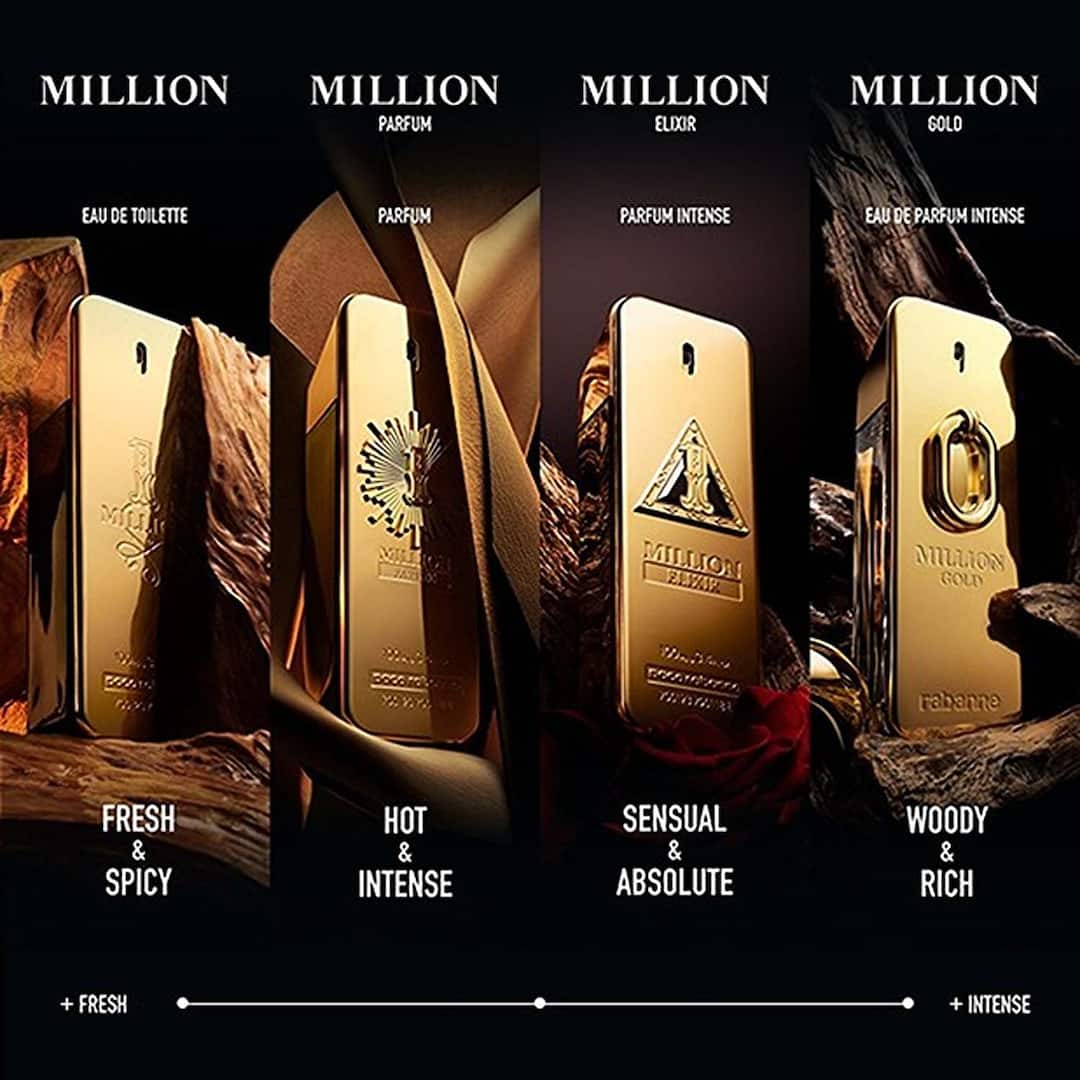 Pacoo Rabanneene Million Gold Eau de Parfum Intense (100 ml) (AURA VELVET)