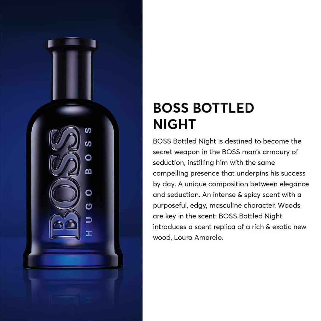 Hugoo Bosss Bottled Night Eau De Toilette (100ml)(AURA VELVET)