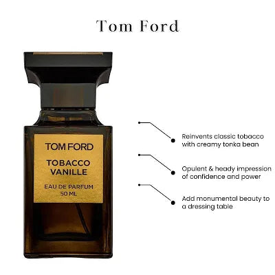 Tomm Fordd Tobacco Vanille Eau De Parfum 100ml (AURA VELVET)